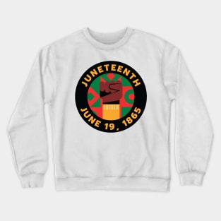 Juneteenth Celebration | Commemorating Freedom and Black Joy Crewneck Sweatshirt